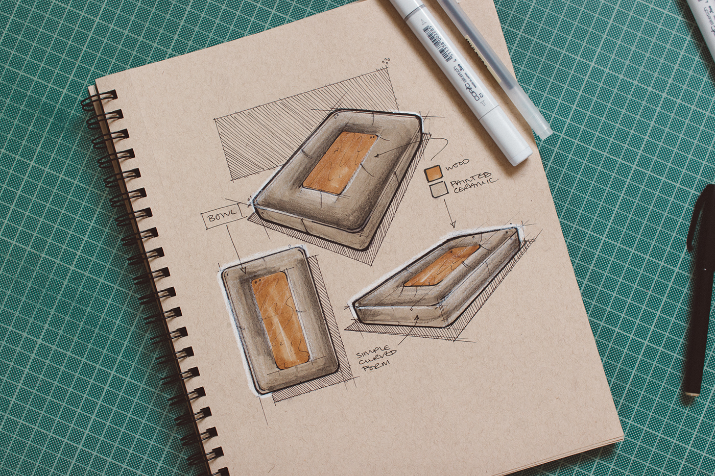 Harry Moorman，Industrial design sketch 2017，