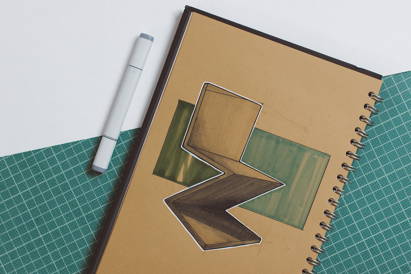 Harry Moorman，Industrial design sketch 2017，