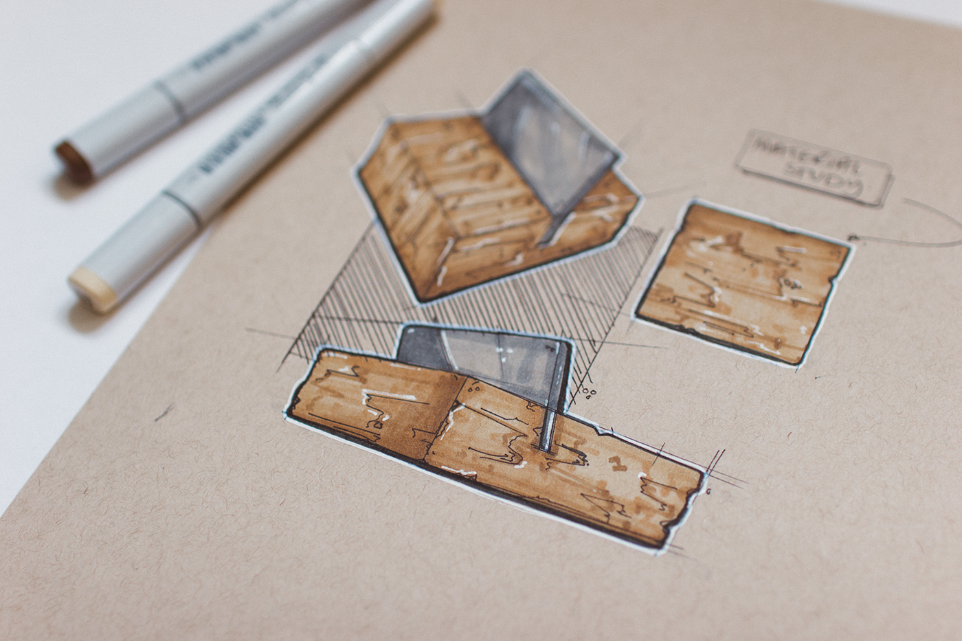 Harry Moorman，Industrial design sketch 2017，