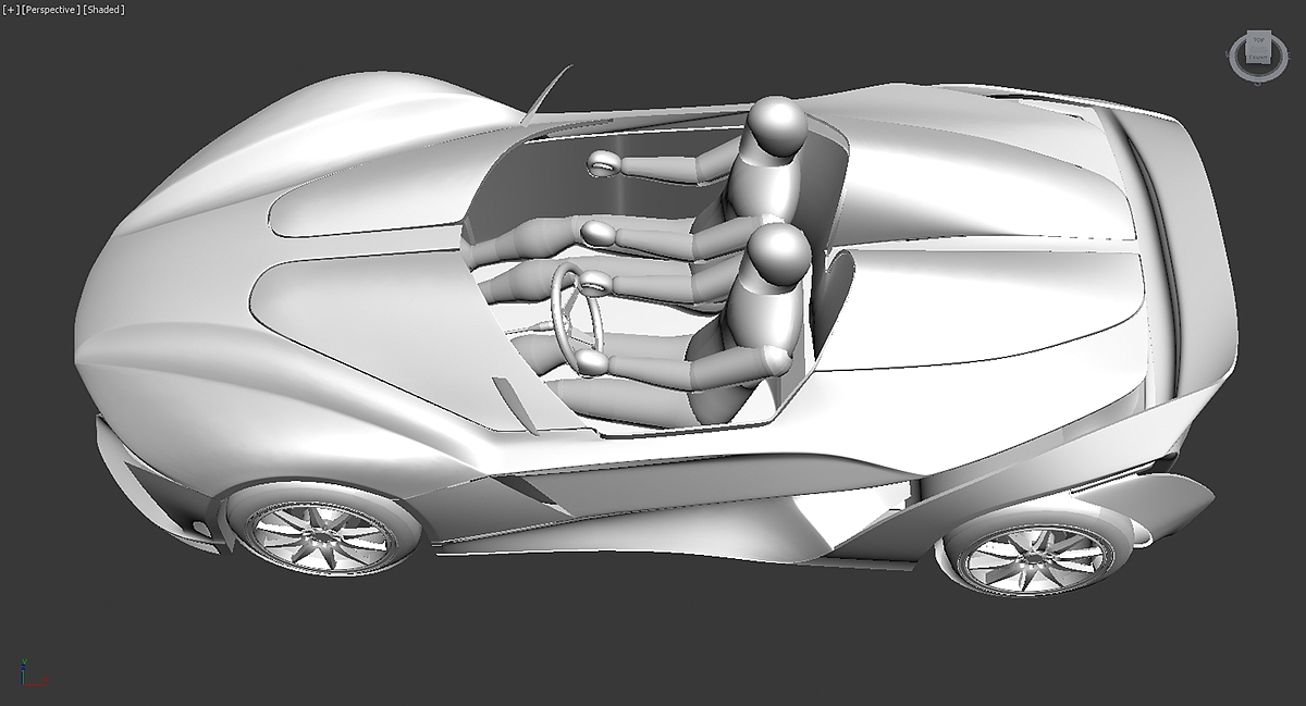 3D打印汽车，Gabriel Hantig，