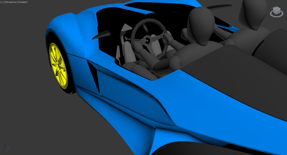 3D printing car，Gabriel Hantig，