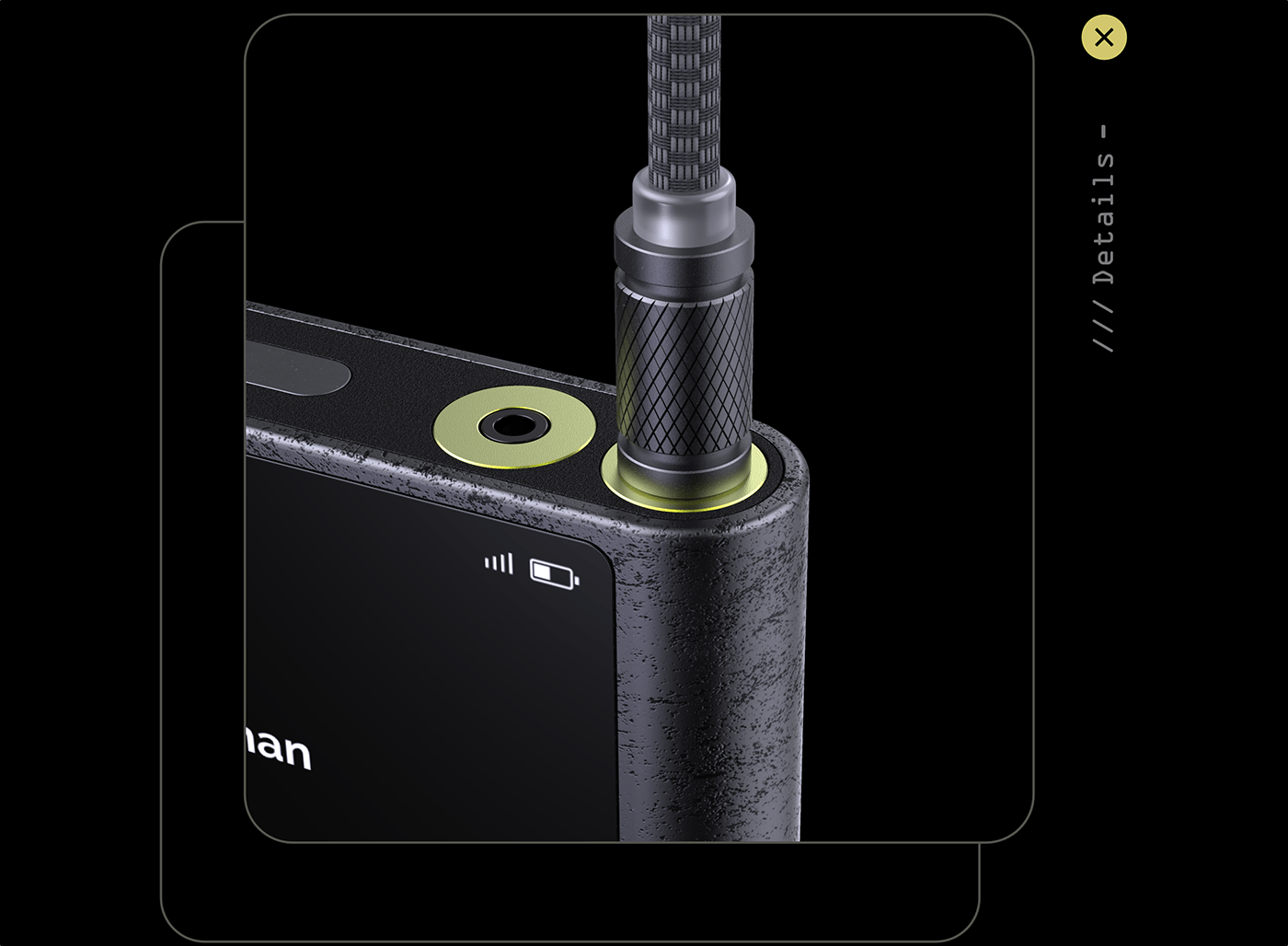 Electronic equipment，Render，3D modeling，Multimedia player，