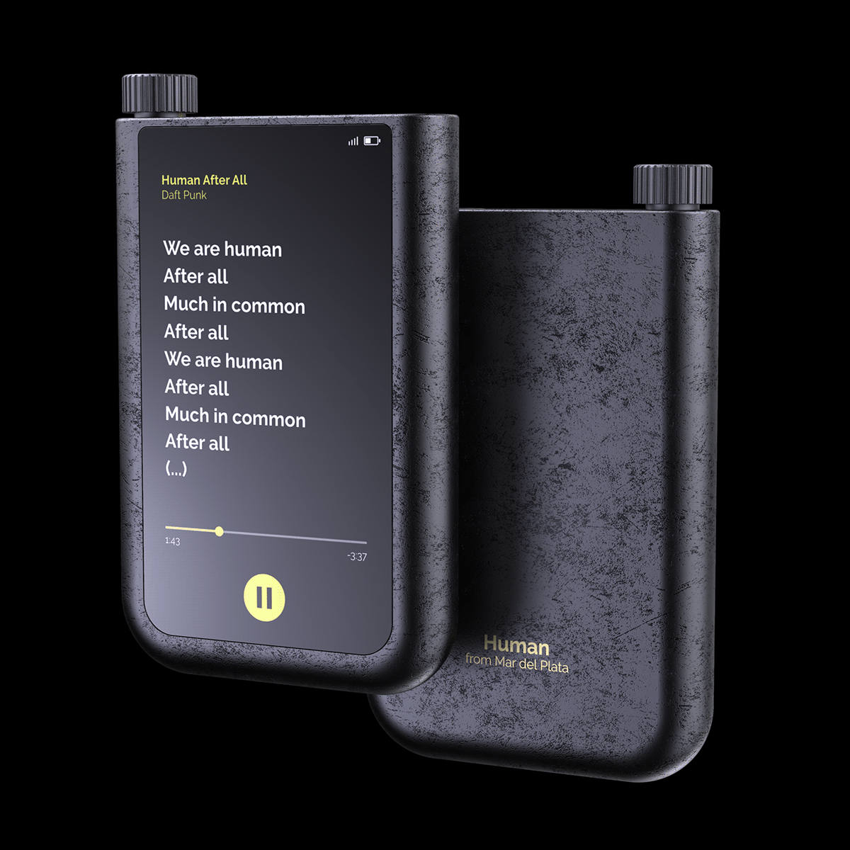 Electronic equipment，Render，3D modeling，Multimedia player，