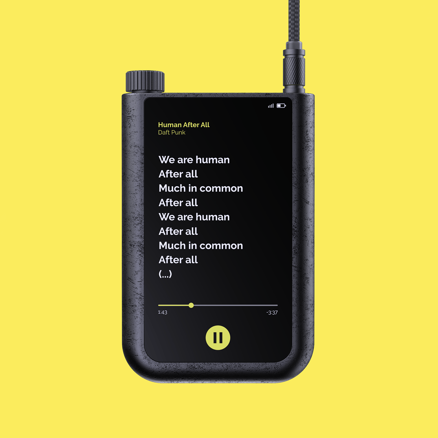 Electronic equipment，Render，3D modeling，Multimedia player，