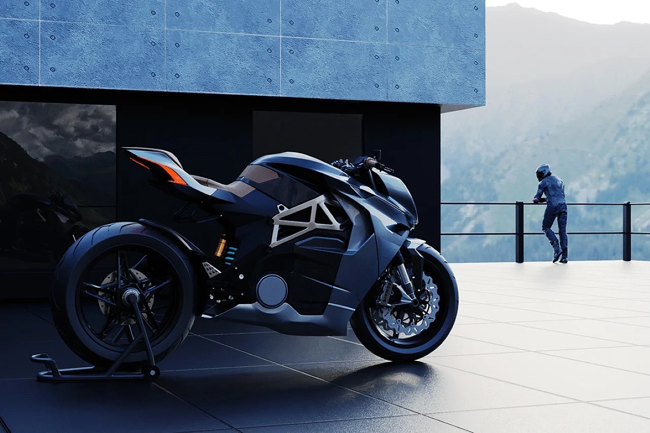 motorcycle，Electric，personality，grace，