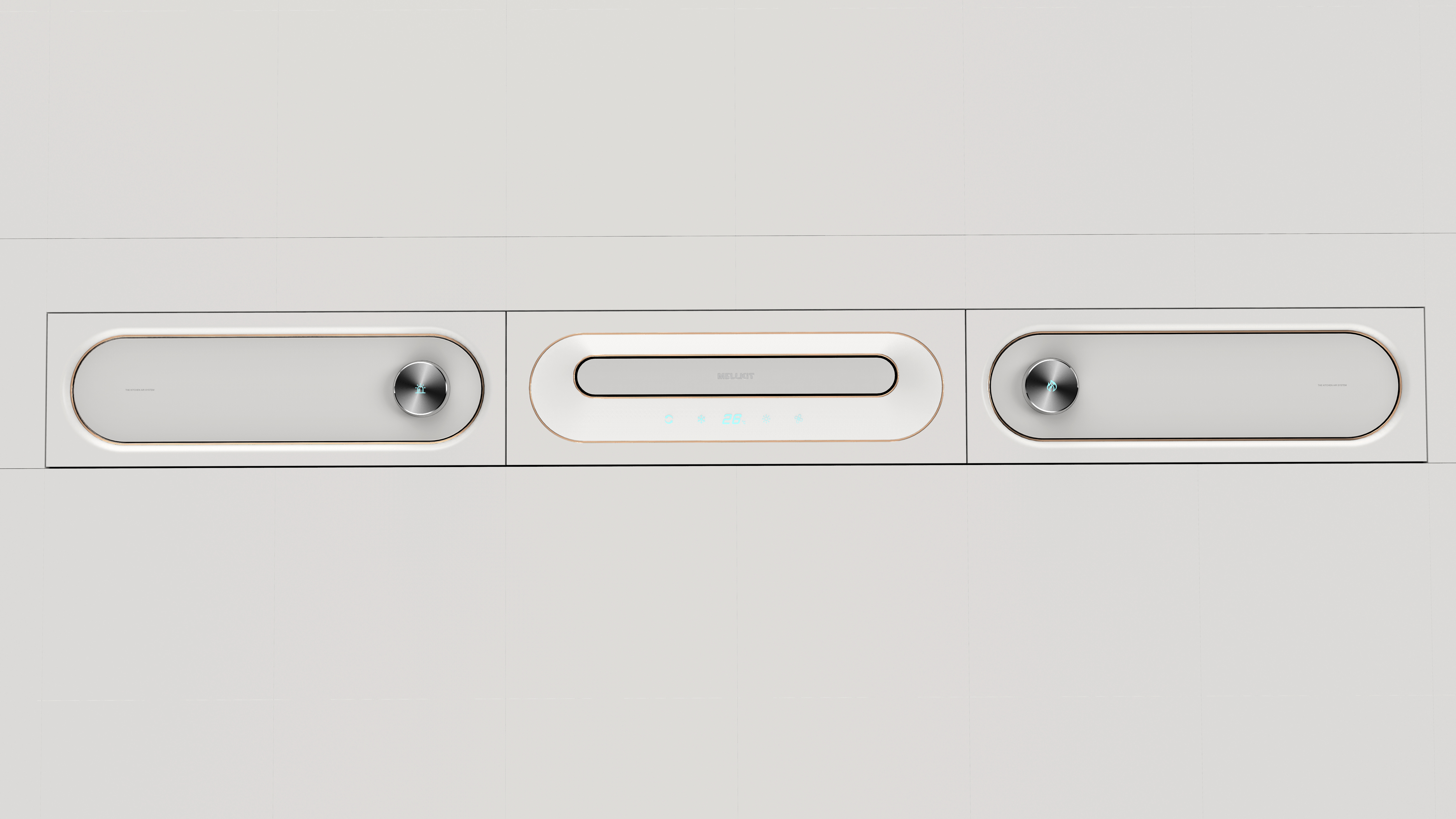 Air conditioner designed for kitchen environment，