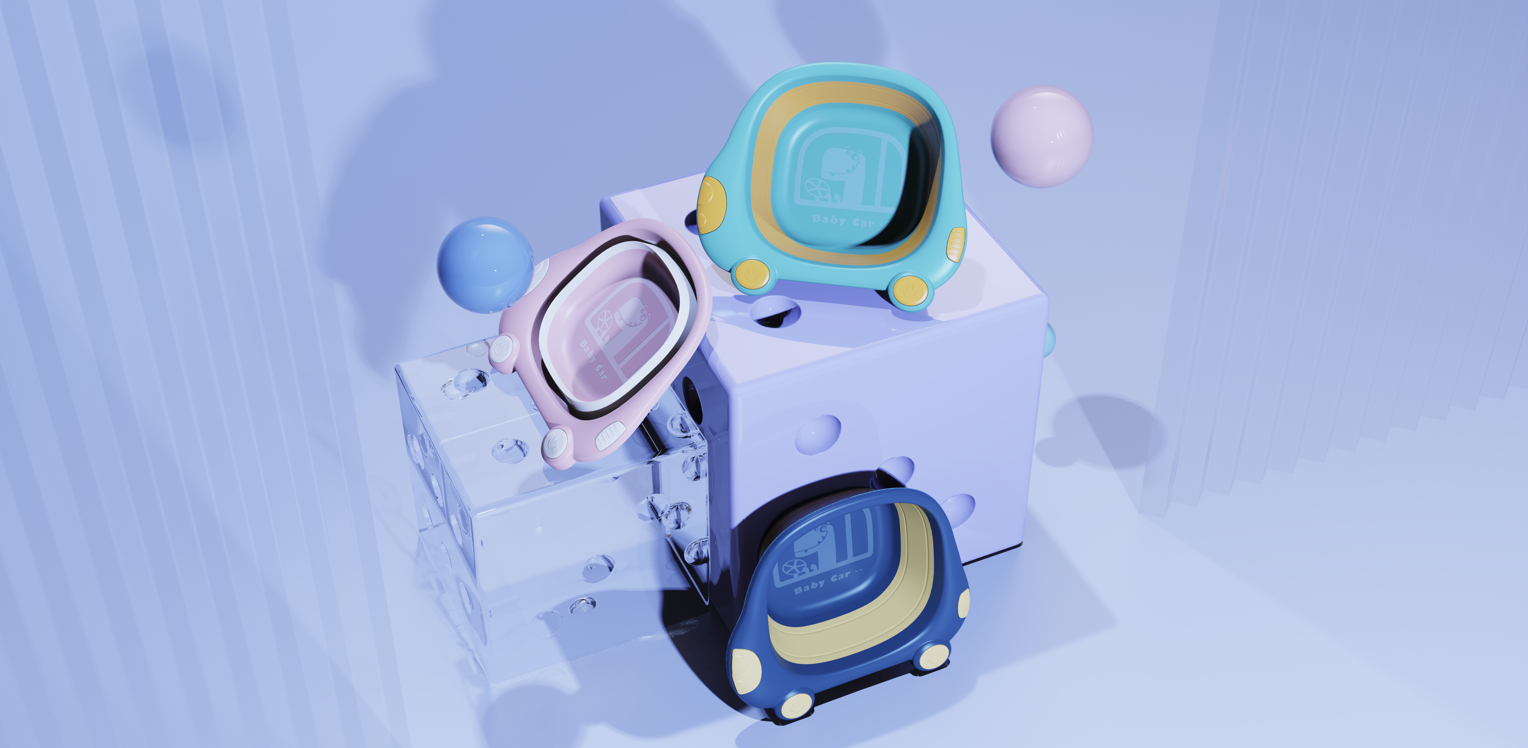 product design，Mother and baby，Children's washbasin，