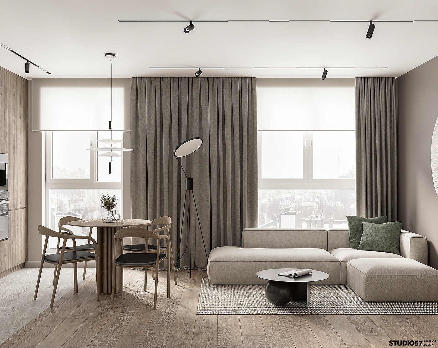 Interior design，Simplicity，cgi，cozy，