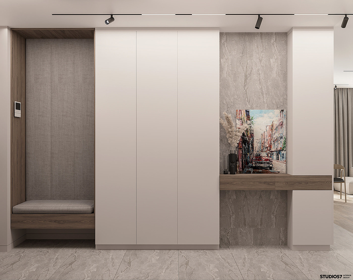 Interior design，Simplicity，cgi，cozy，