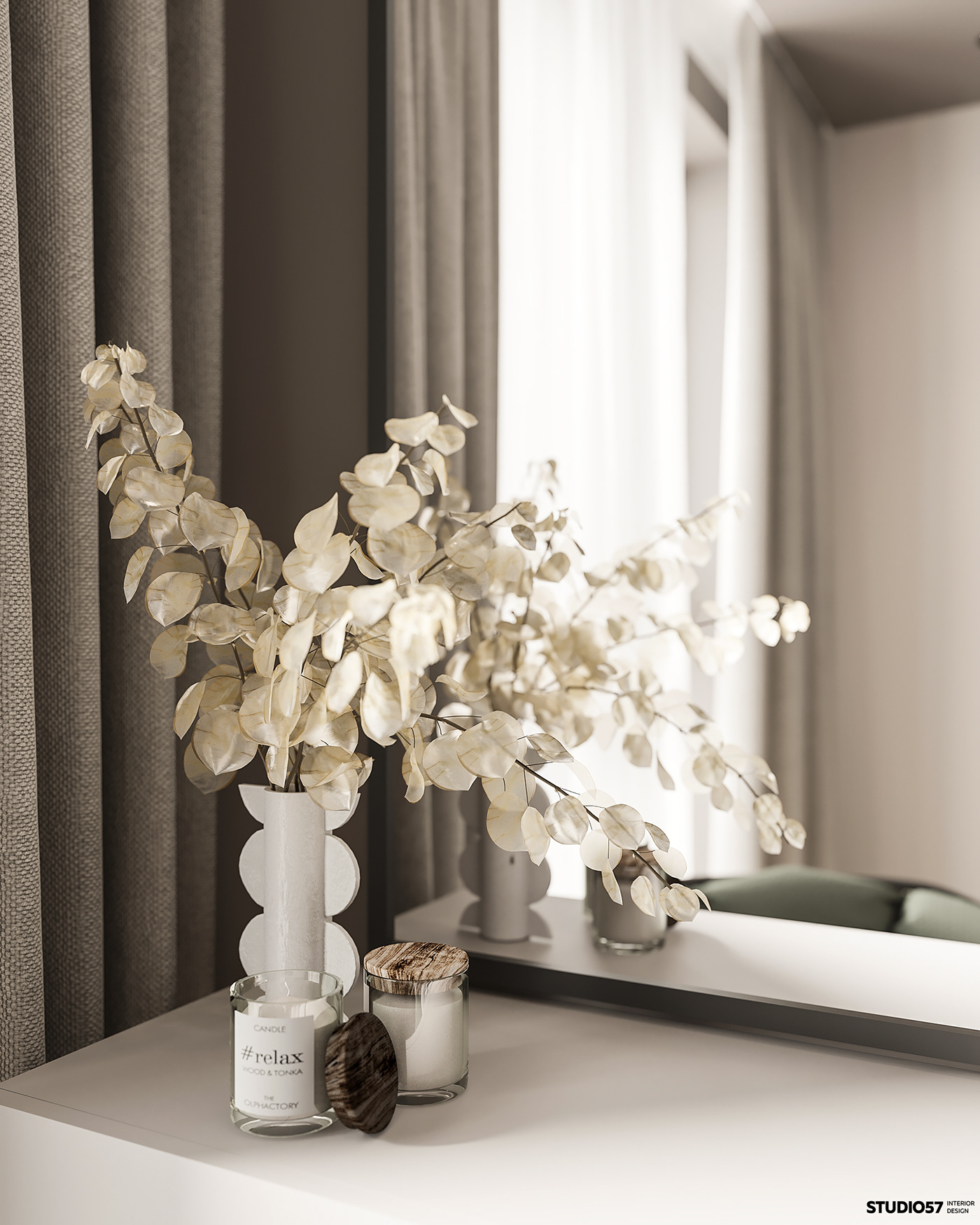 Interior design，Simplicity，cgi，cozy，