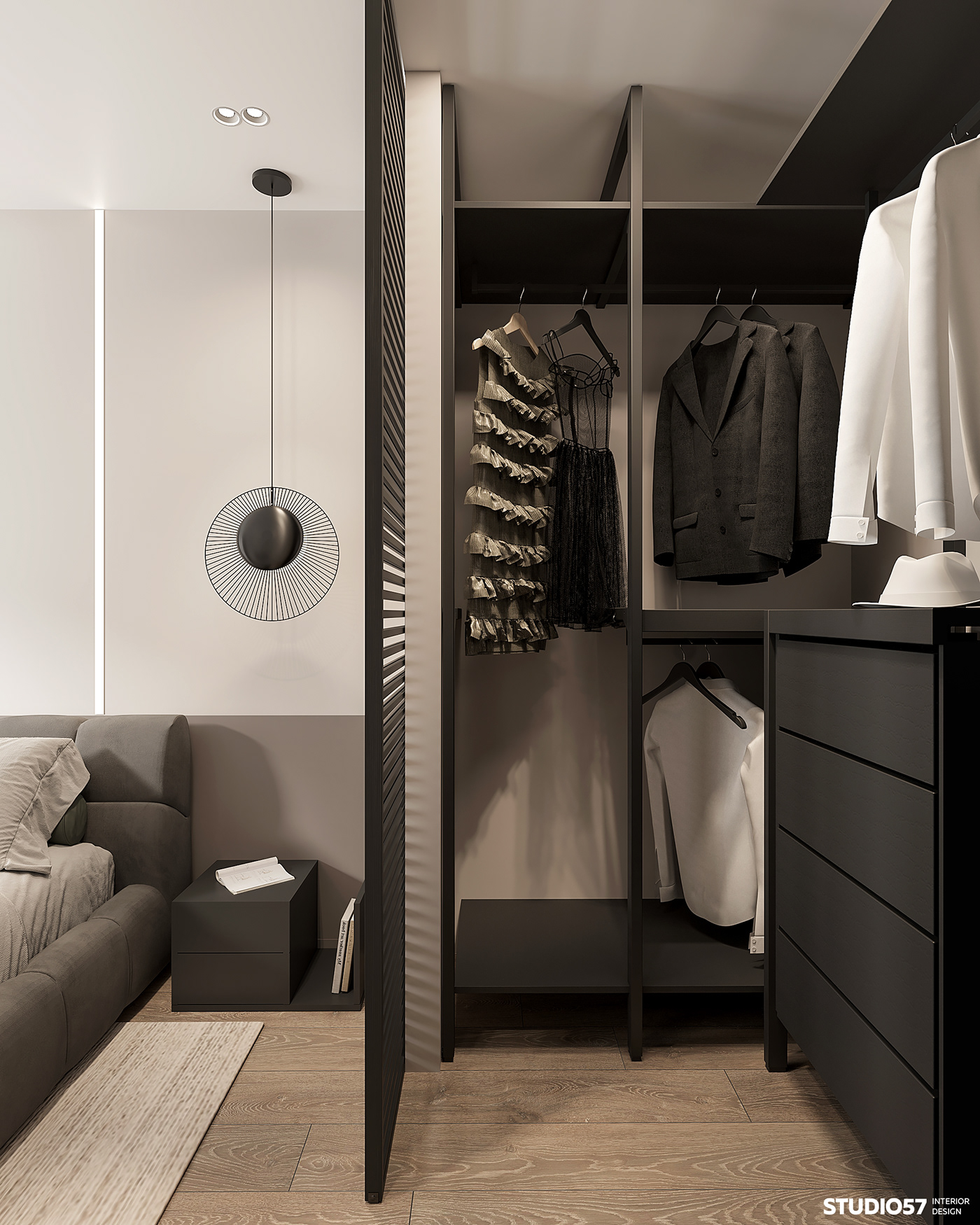 Interior design，Simplicity，cgi，cozy，