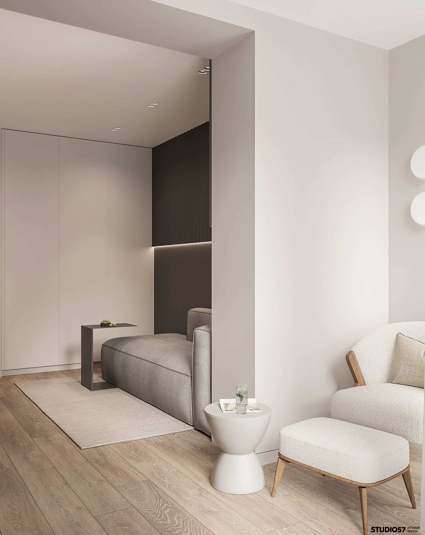 Interior design，Simplicity，cgi，cozy，