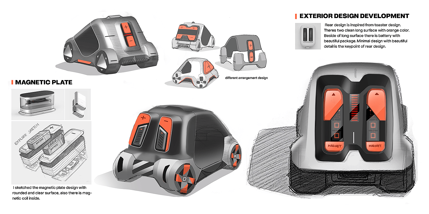 automobile，transport，future，conceptual design，