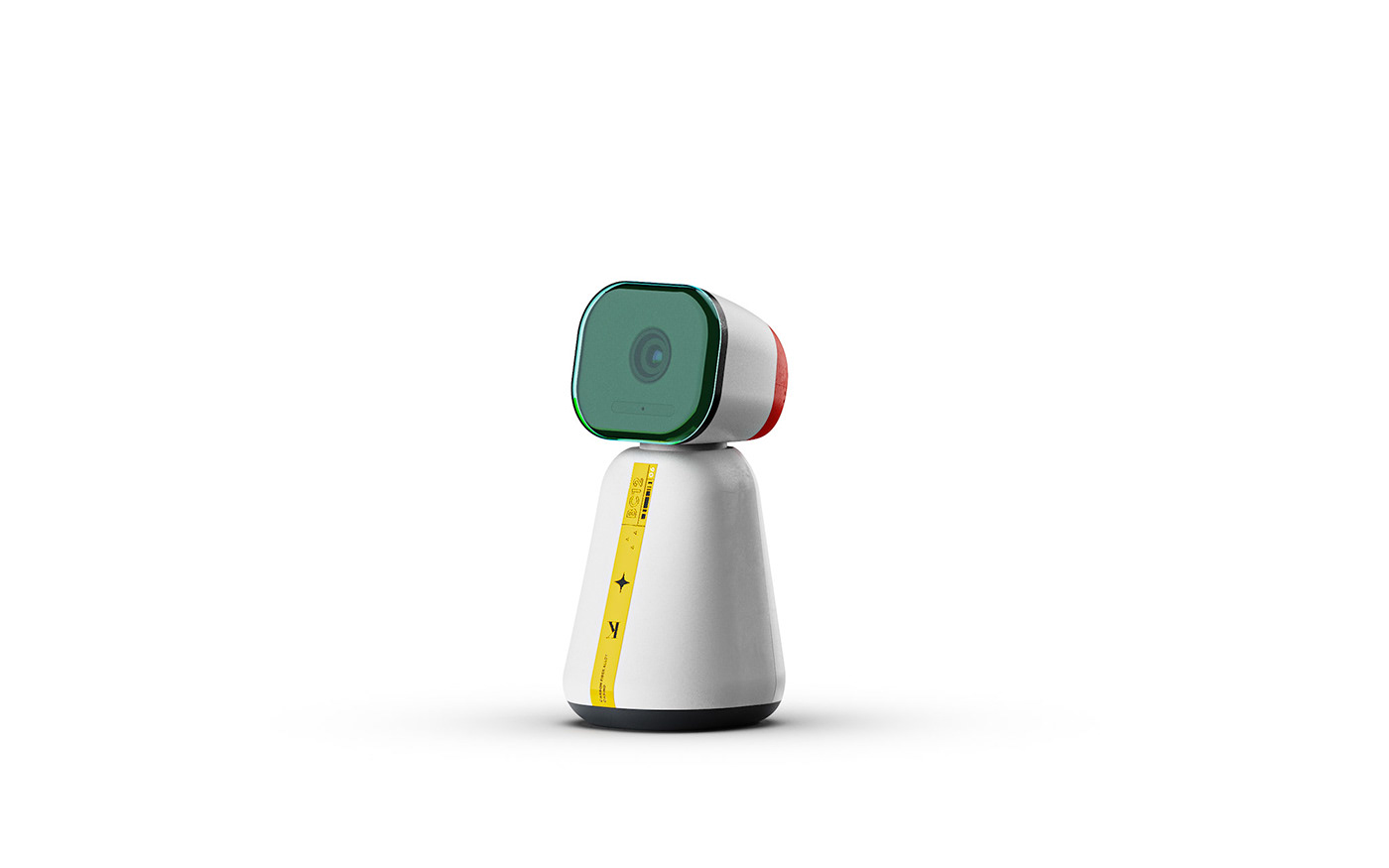 Child monitor，camera，3D model，sketch，