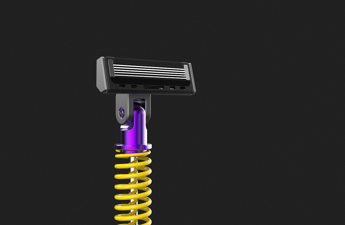 razor，industrial design，Industrial wind，