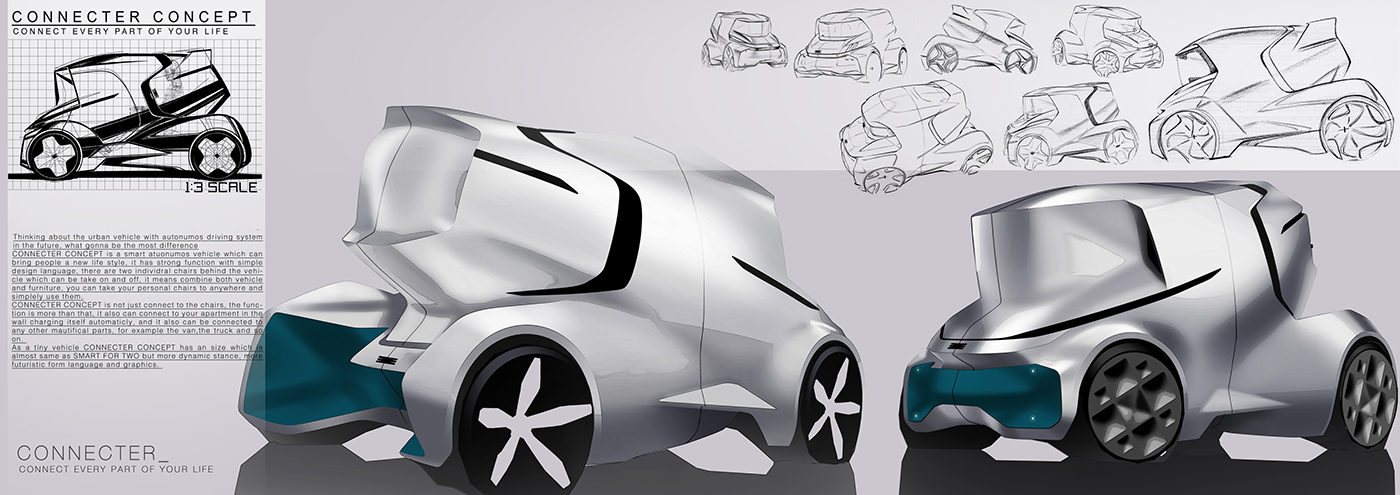 Hand drawn，automobile，effect，