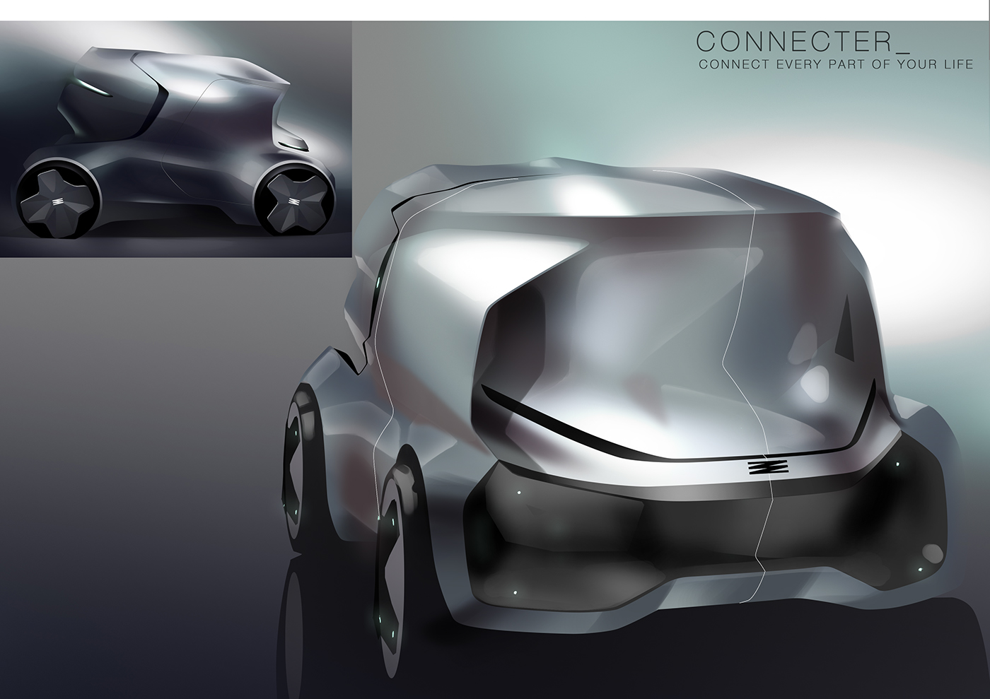 Hand drawn，automobile，effect，