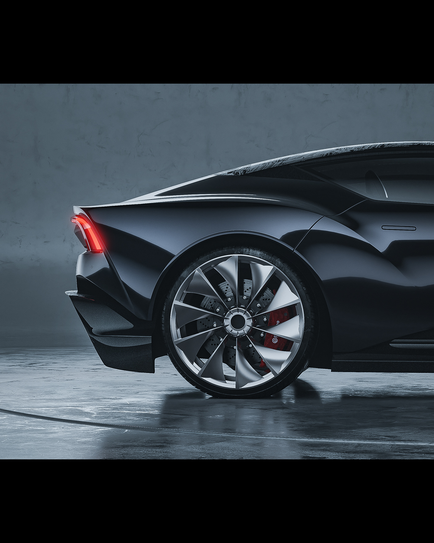 Matteo Drovetto，Ferrari，3D modeling，visualization，Automobile design，Ferrari Concept，Streamlined design，