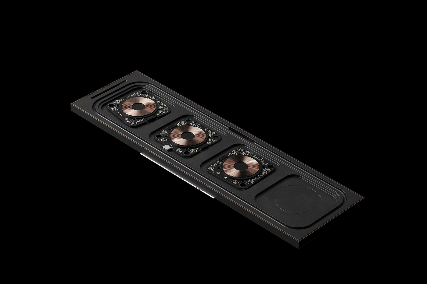 Blond Ltd，Folding wireless charger，product design，Foldable design，industrial design，packing design，PLA material，Recyclable design，