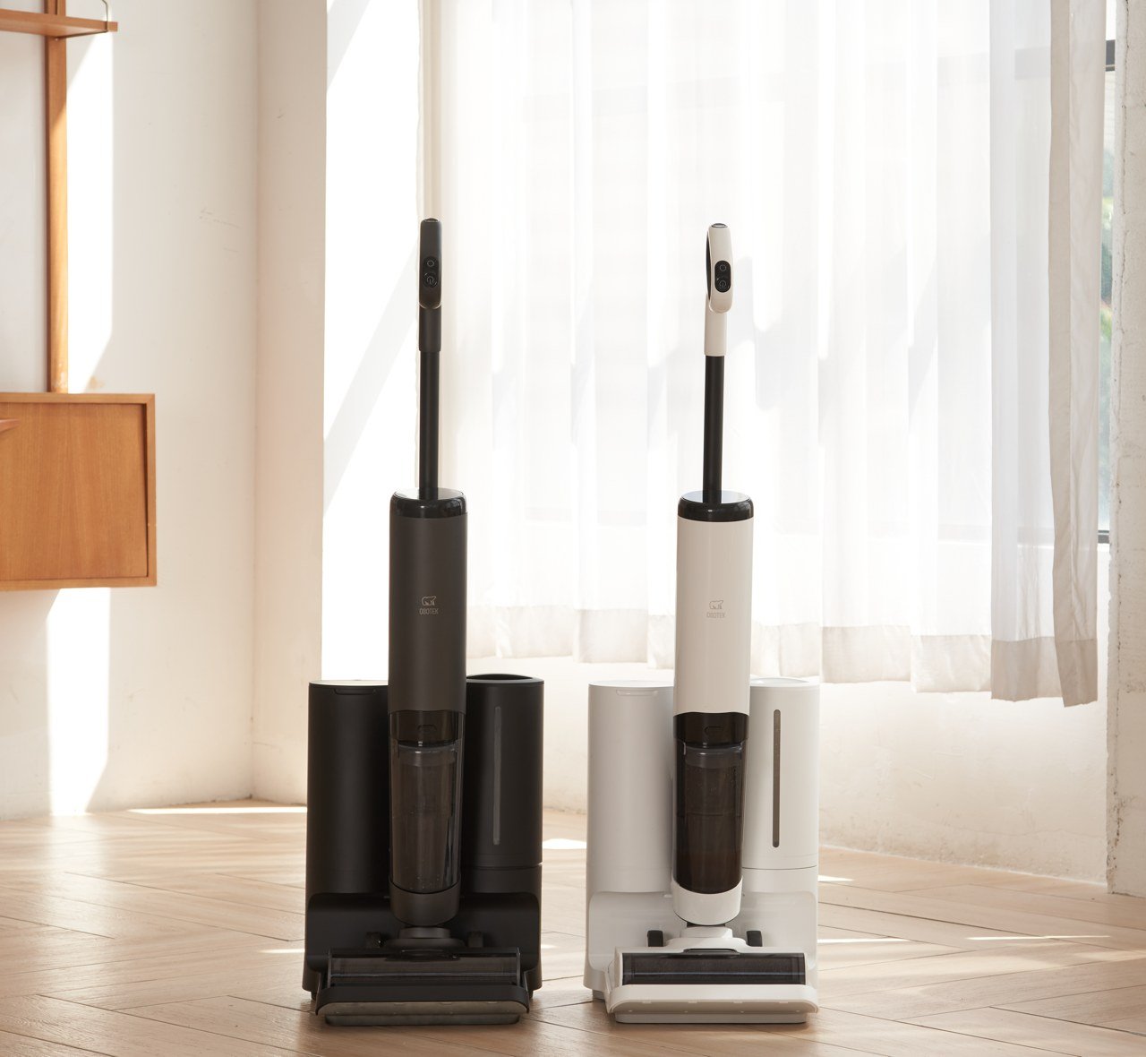 OSOTEK Team，product design，OSOTEK HotWave，Intelligent cleaning，Automatically adjust suction，Visual design，4-in-1 mop vacuum cleaner，