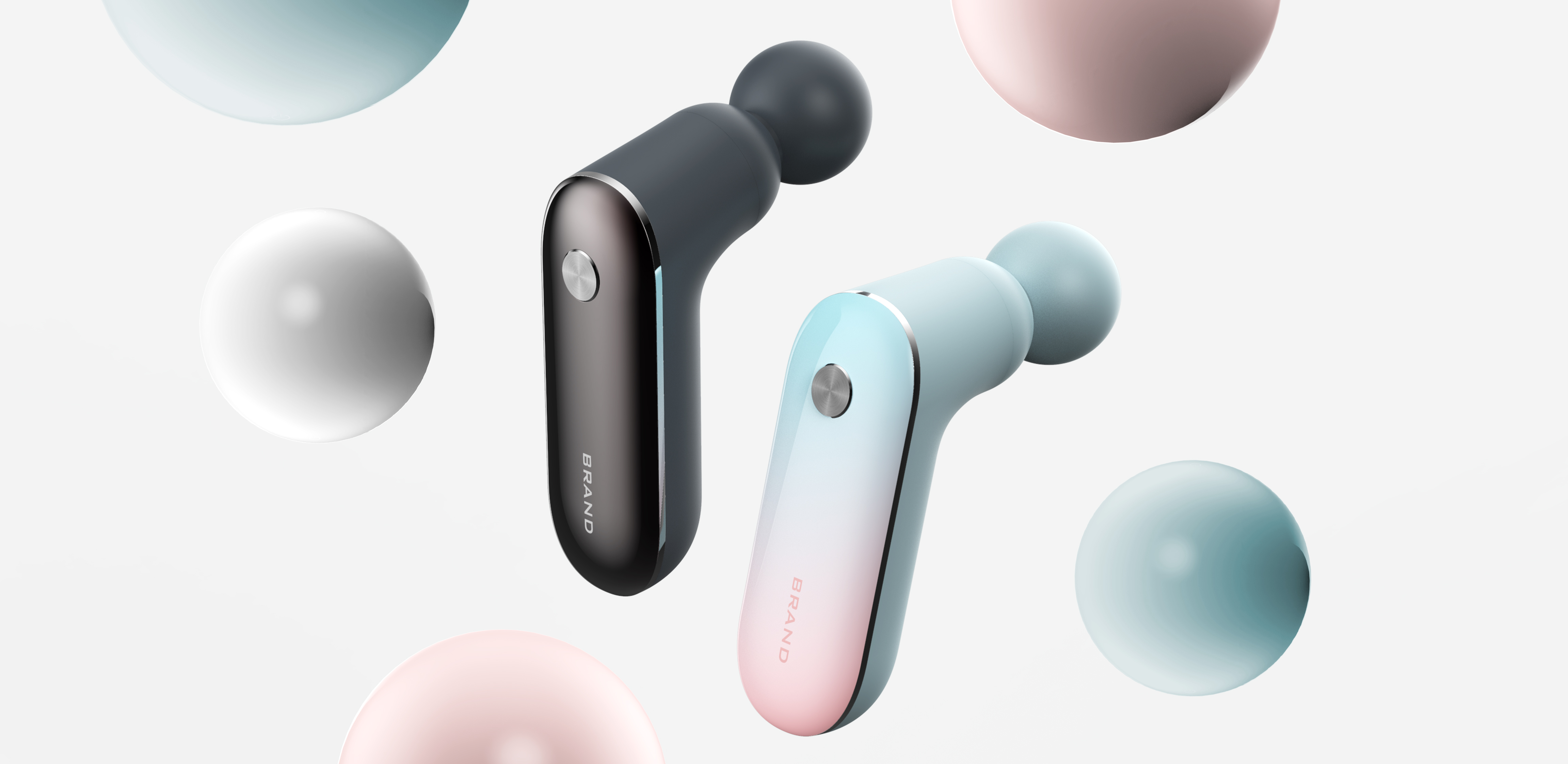 Fascia gun，Portable，motion，science and technology，Gradual change，CD pattern，