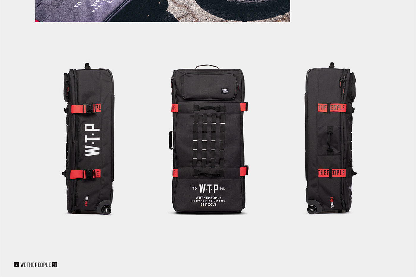 Bicycle，package，Travelling bag，