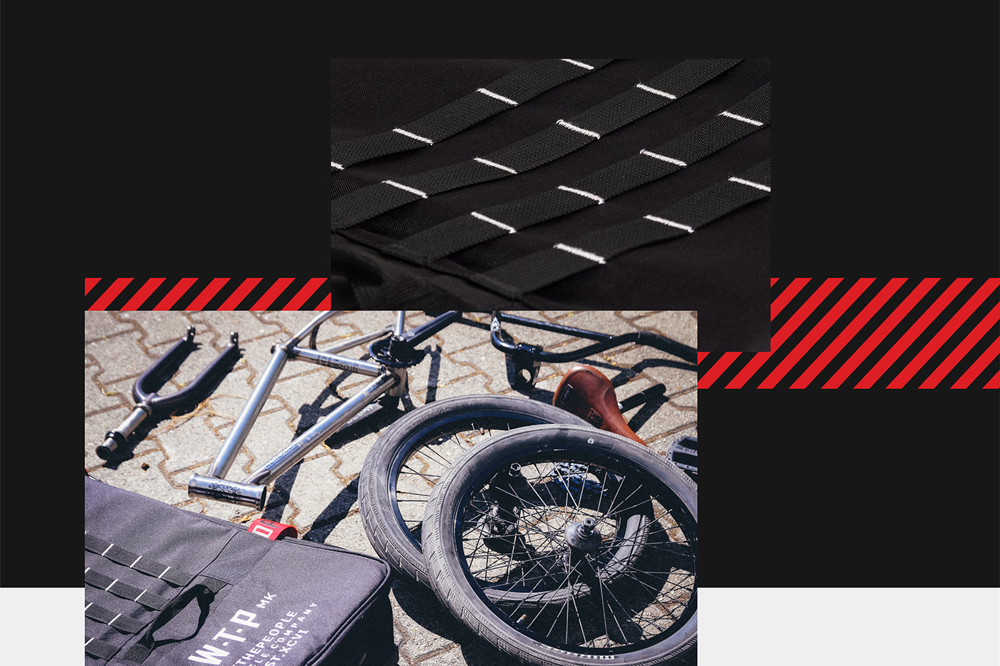 Bicycle，package，Travelling bag，