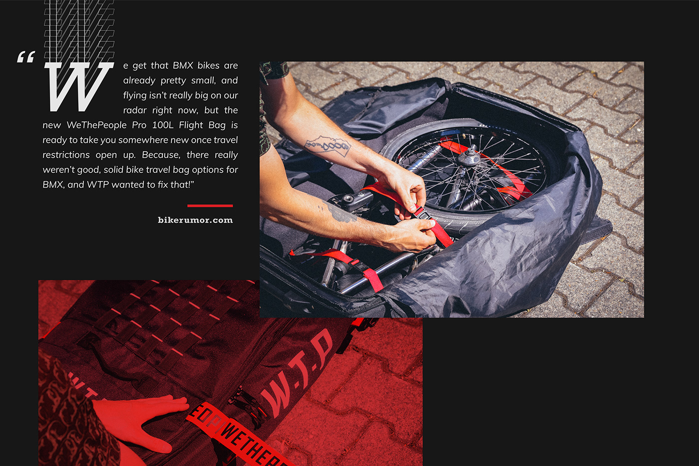 Bicycle，package，Travelling bag，