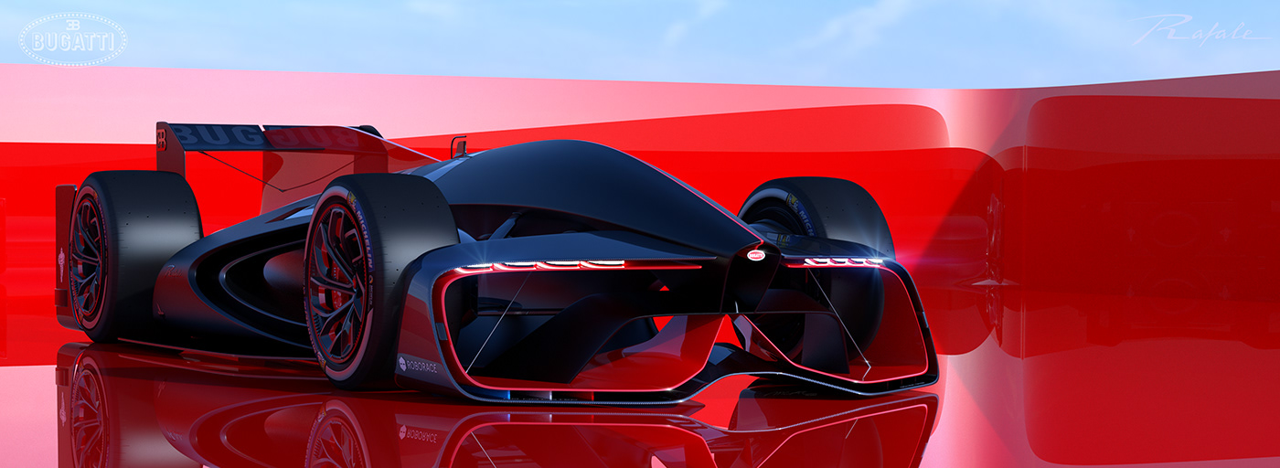 Automobile design，Concept racing，Alias subdivision，Car sketch，Bugatti design，