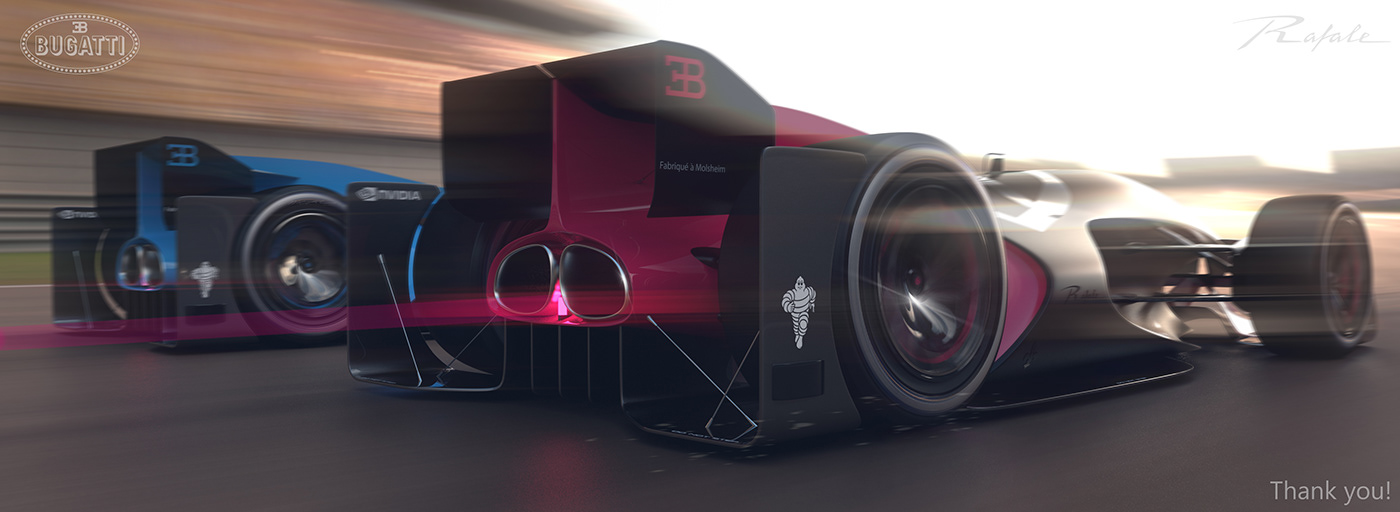 Automobile design，Concept racing，Alias subdivision，Car sketch，Bugatti design，