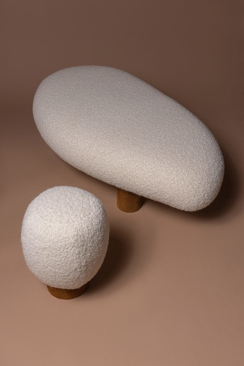 furniture design ，Student project，Leather substitutes，seat，