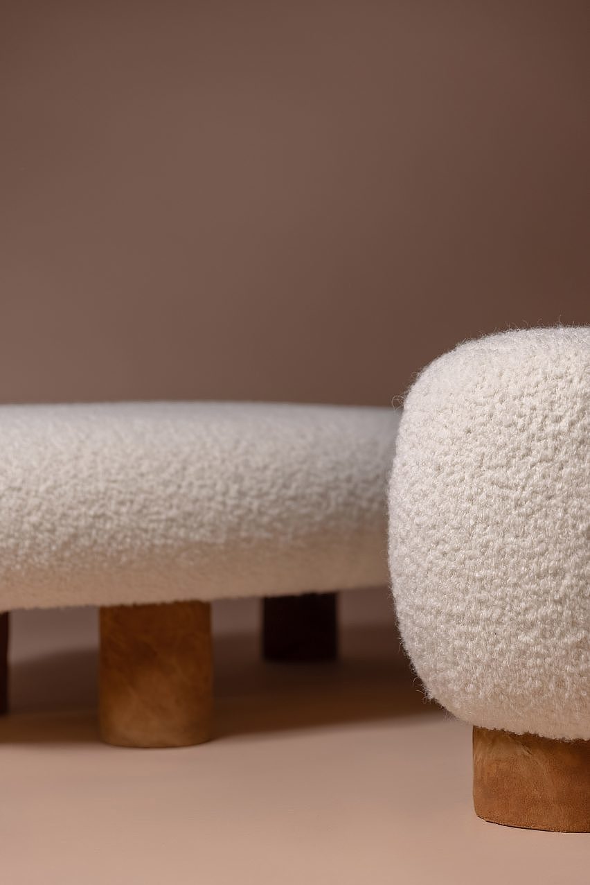 furniture design ，Student project，Leather substitutes，seat，