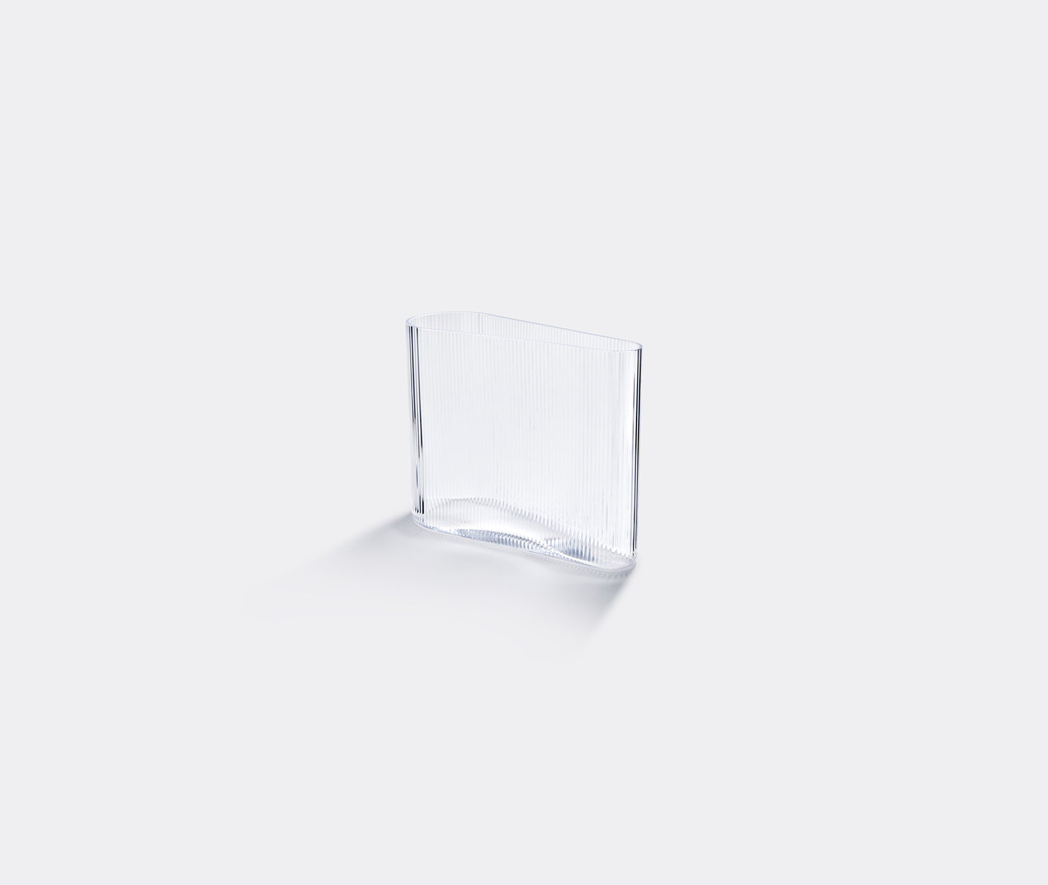 Corrugated glass，Mist，vase，Minimalist，
