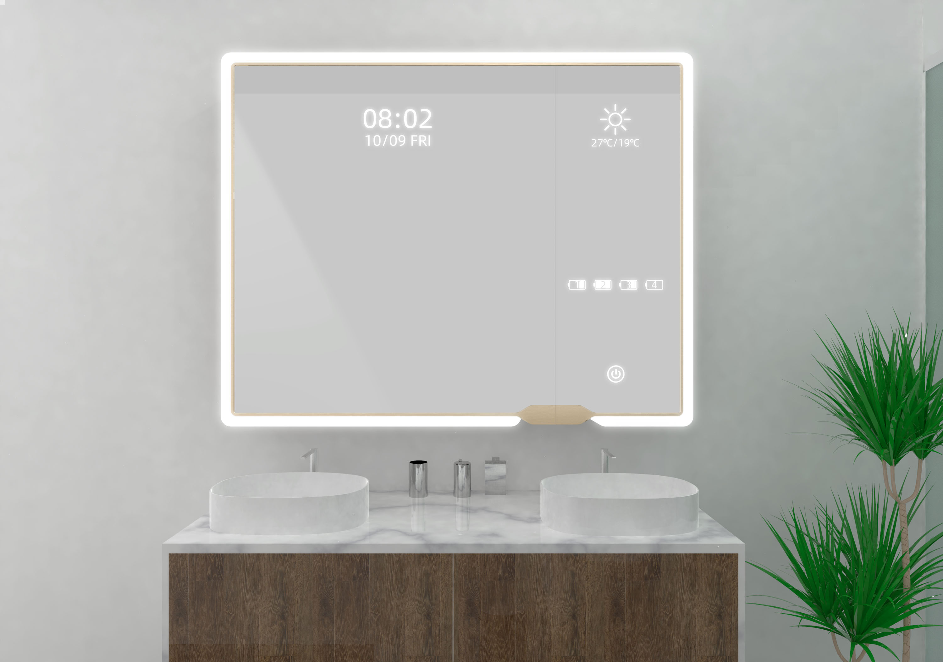 Bathroom cabinet，intelligence，