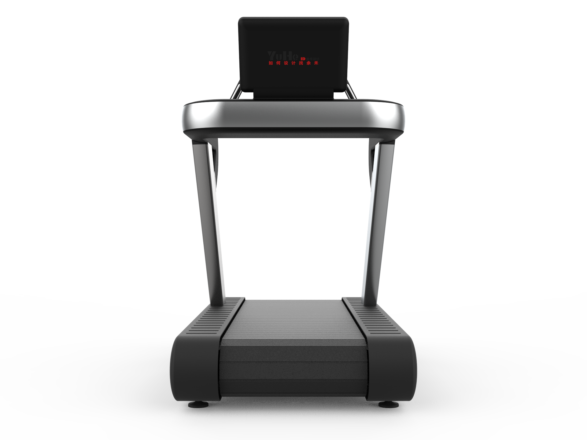 Yu He design，Fitness equipment design，Non moving mechanical commercial treadmill，Mechanical treadmill，Treadmill design，Design of Yuhe treadmill，