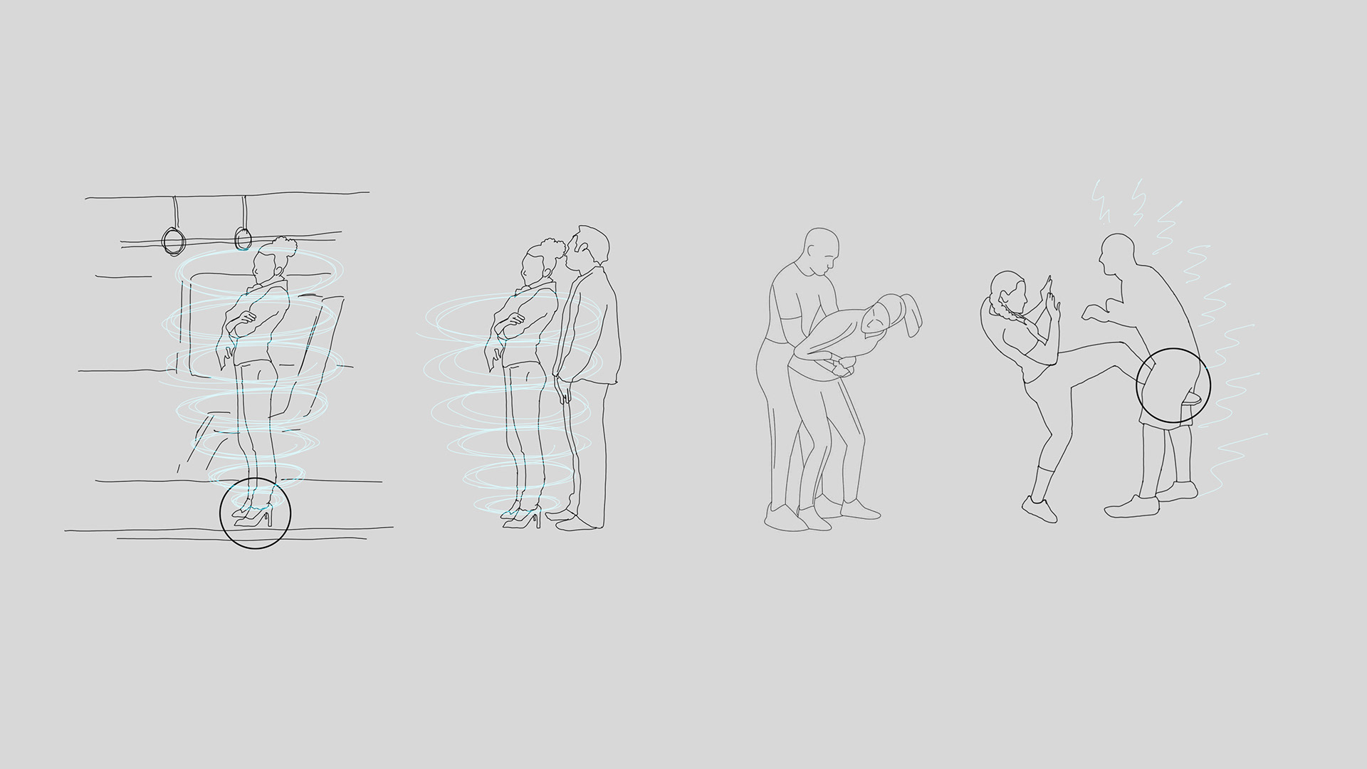 Foot ring，Anklet，electric shock，Self defense，