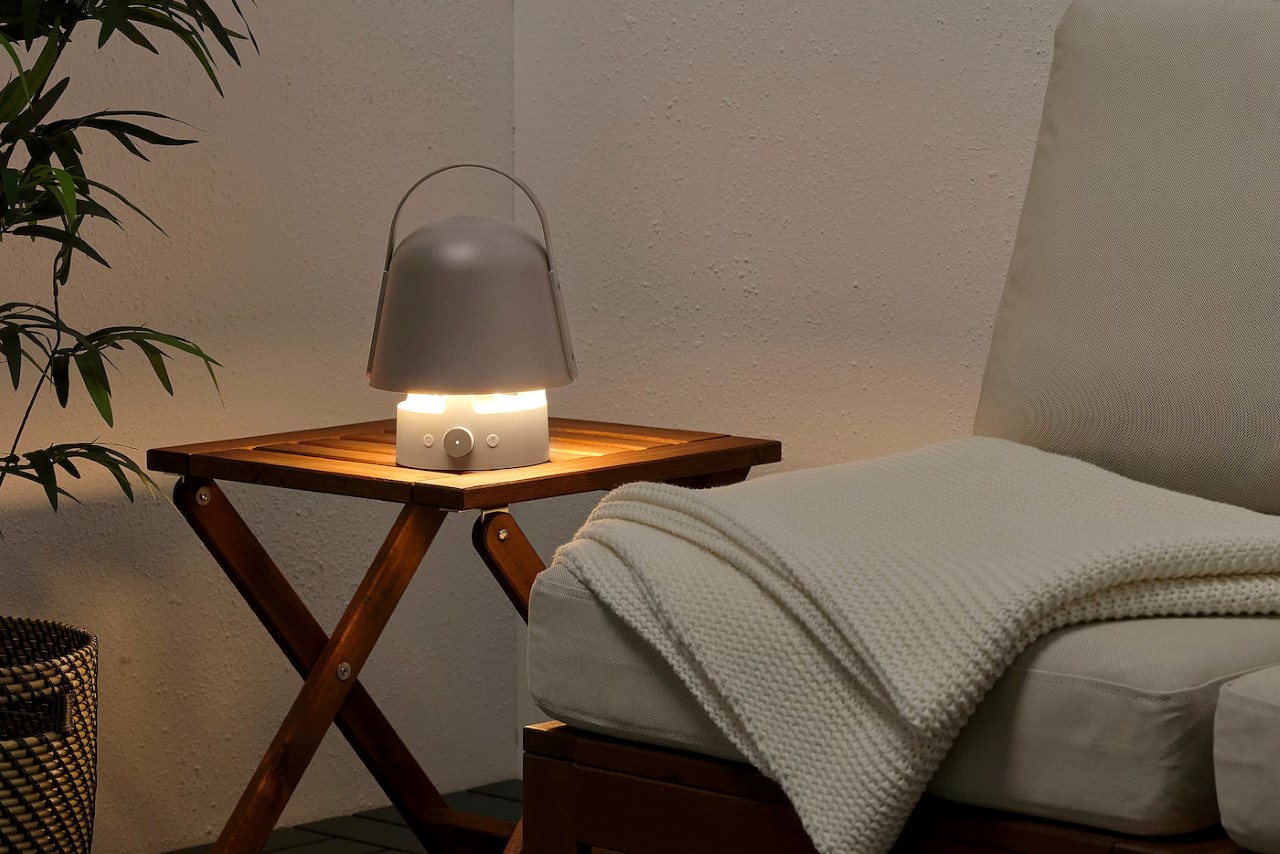 sound，intelligence，IKEA，Mushroom，loudspeaker box，