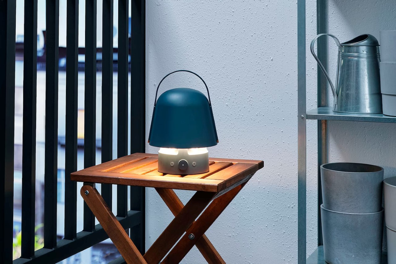 sound，intelligence，IKEA，Mushroom，loudspeaker box，