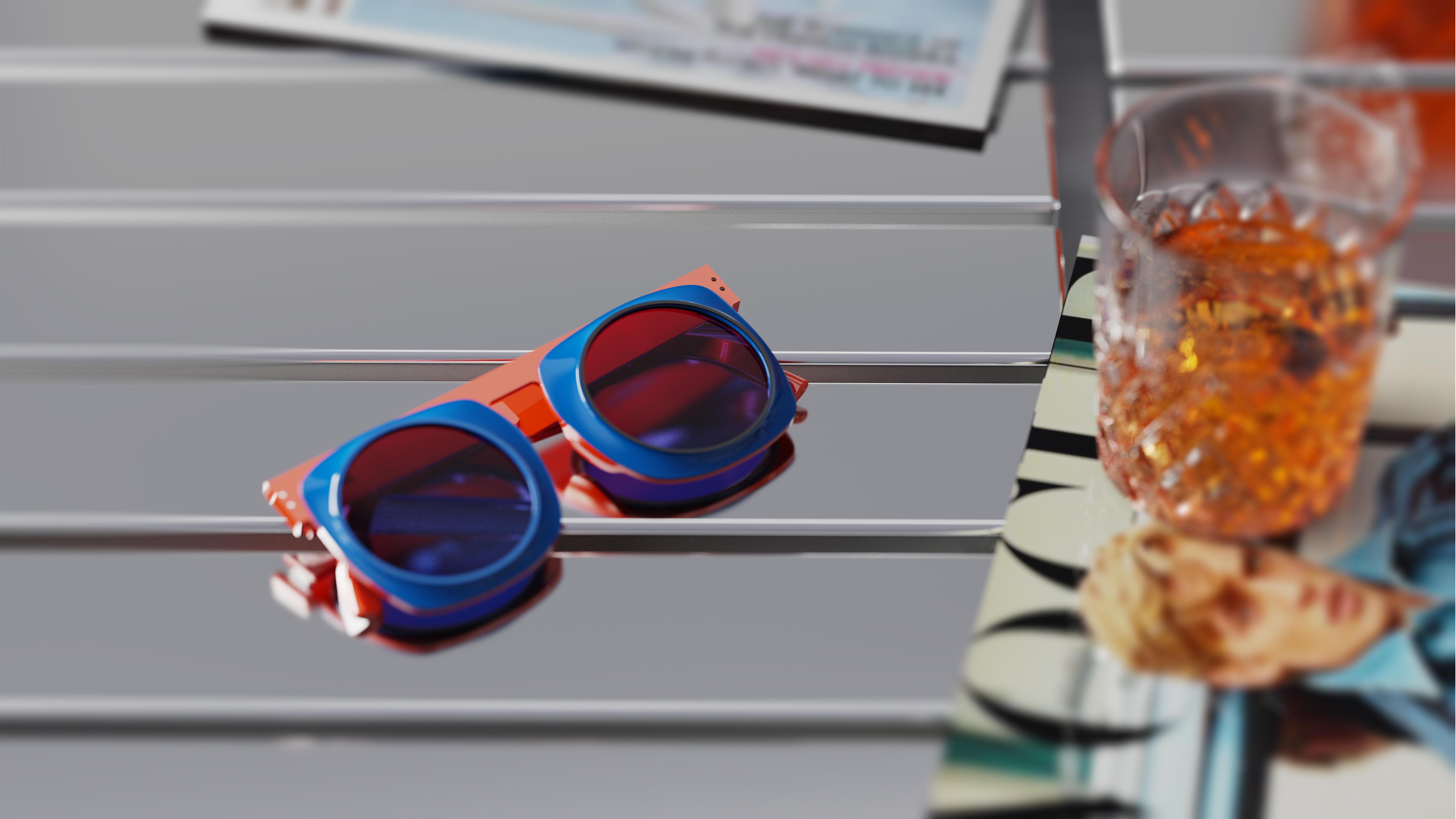 product design，industrial design，sample reels，Keyshot rendering，Sunglasses，Sunglasses，Postgraduate entrance examination retest，