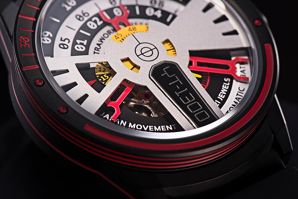 ULTRATIME，YT-1300，mechanical watch，product design，