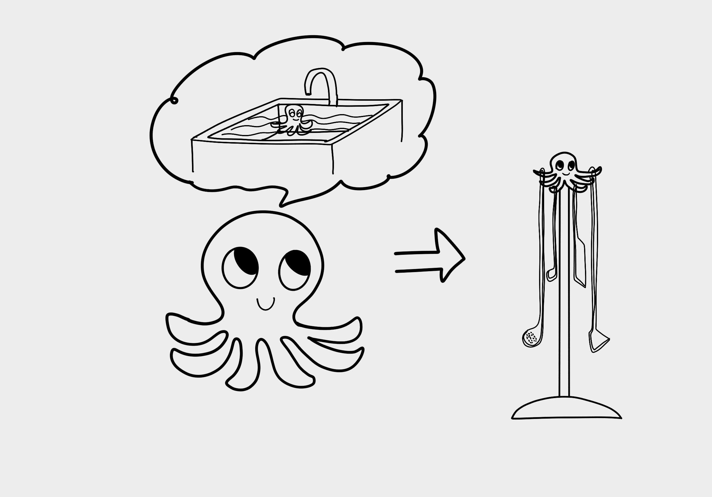 Storage rack，octopus，originality，life style，