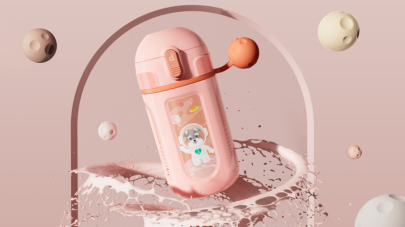 children，vacuum cup，Space，Decompression ball，interest，lovely，color，