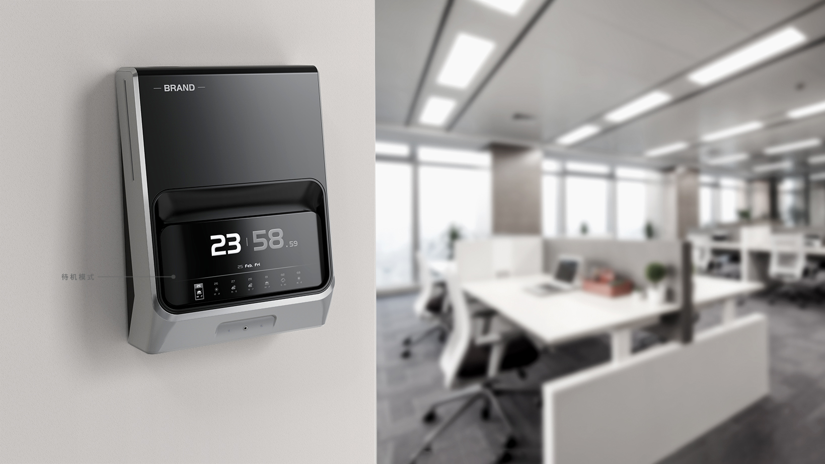 Wall hanging，Hand，intelligence，Disinfection machine，senior，business affairs，science and technology，Temperature measurement，