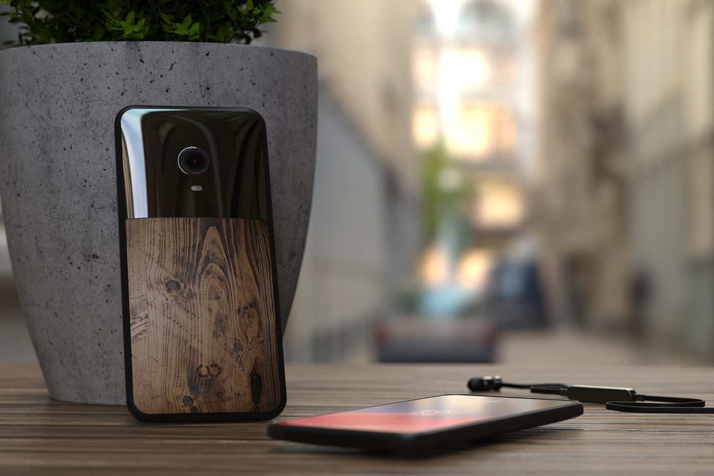 Mobile phone shell，pine，Polar alumina，