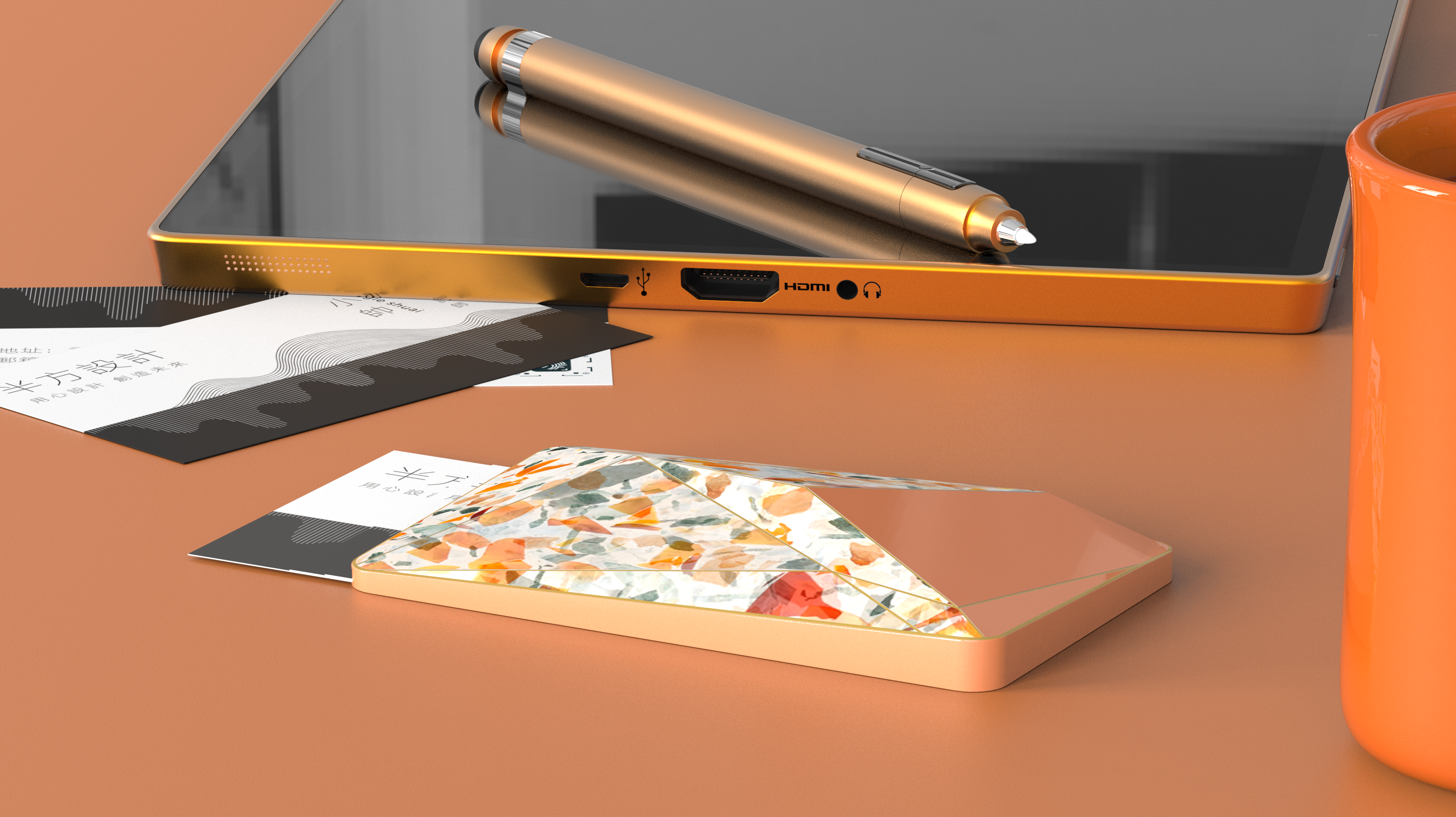 product design，Business card holder，Cultural and creative products，