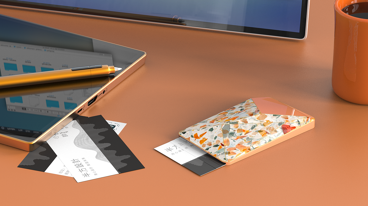 product design，Business card holder，Cultural and creative products，