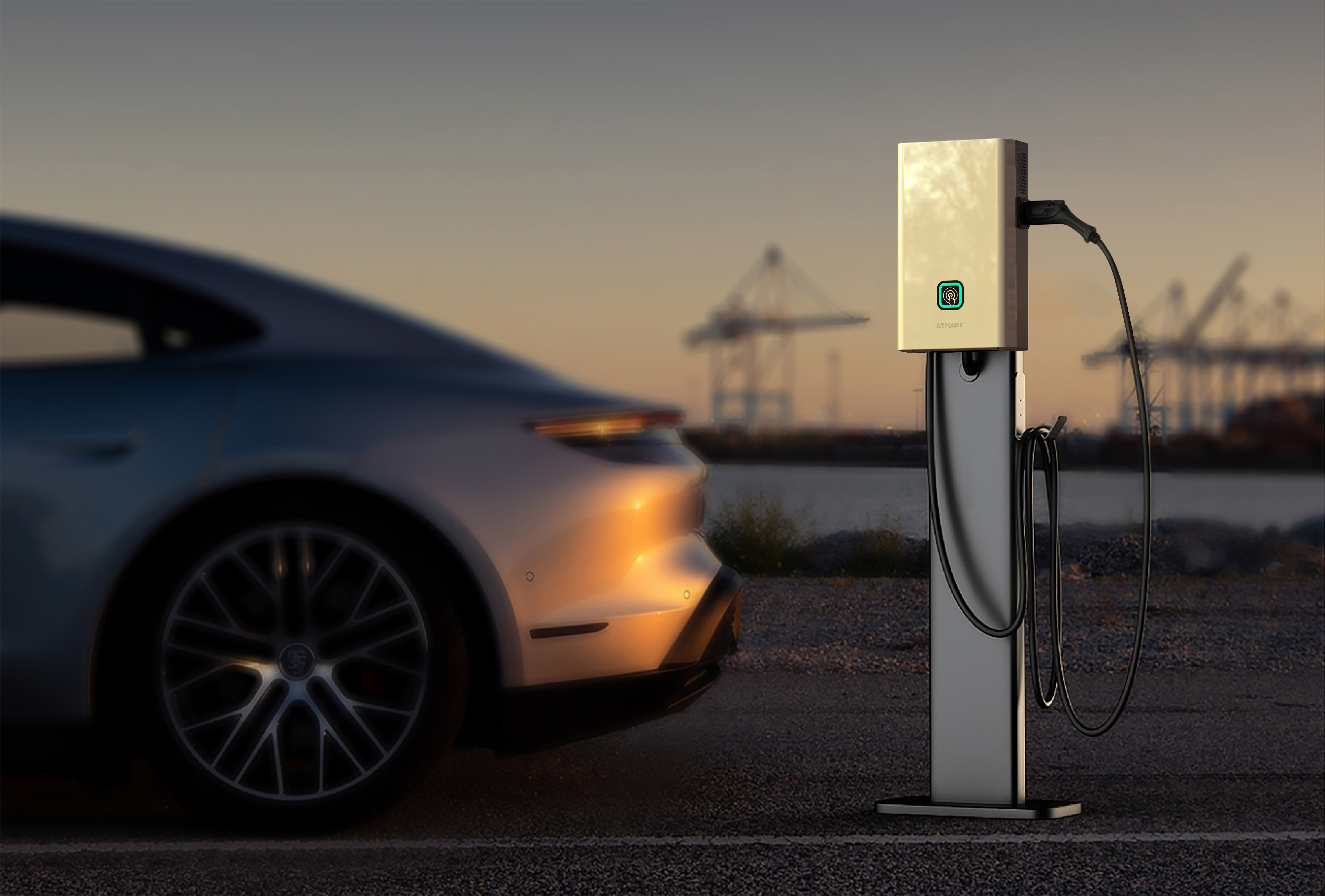 户外直流20kw新能源汽车壁挂式智能充电桩