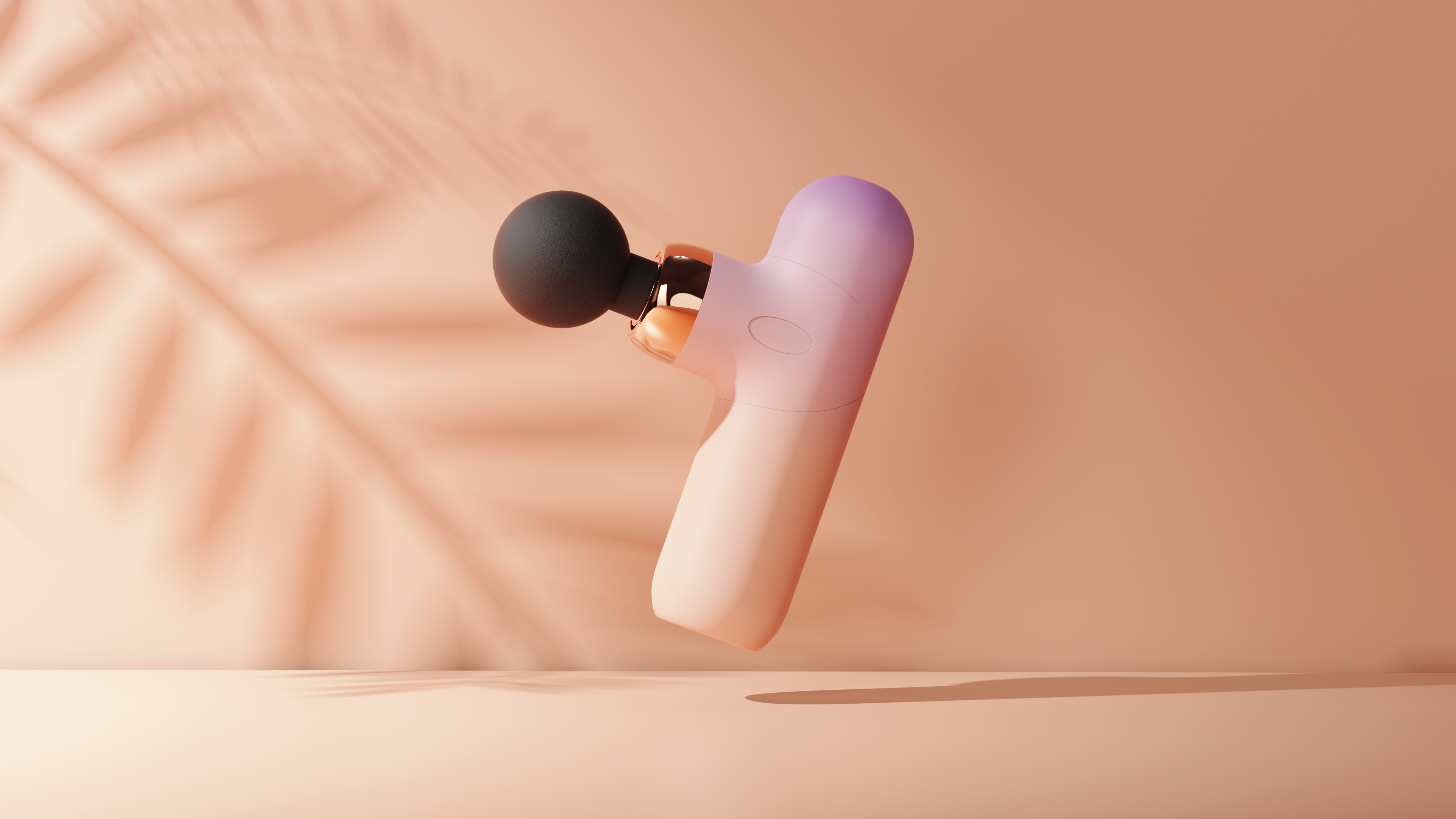 Fascia gun，Gradient，keyshot，cmf，