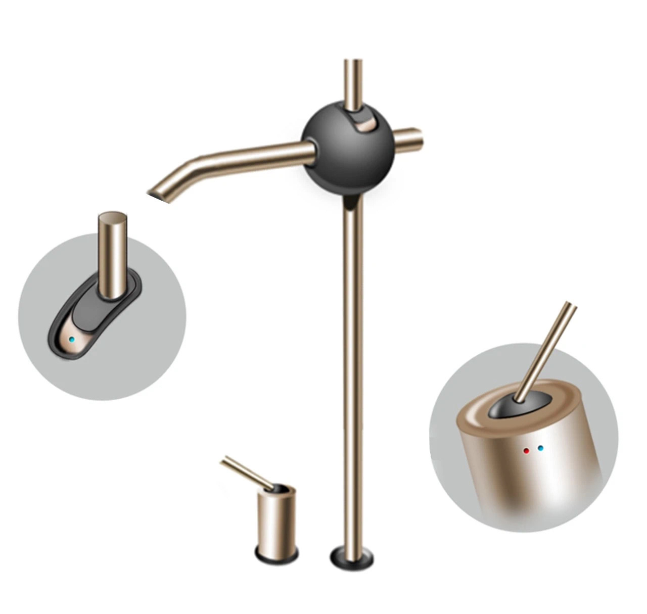 bathroom，water tap，Life aesthetics，Red dot award，