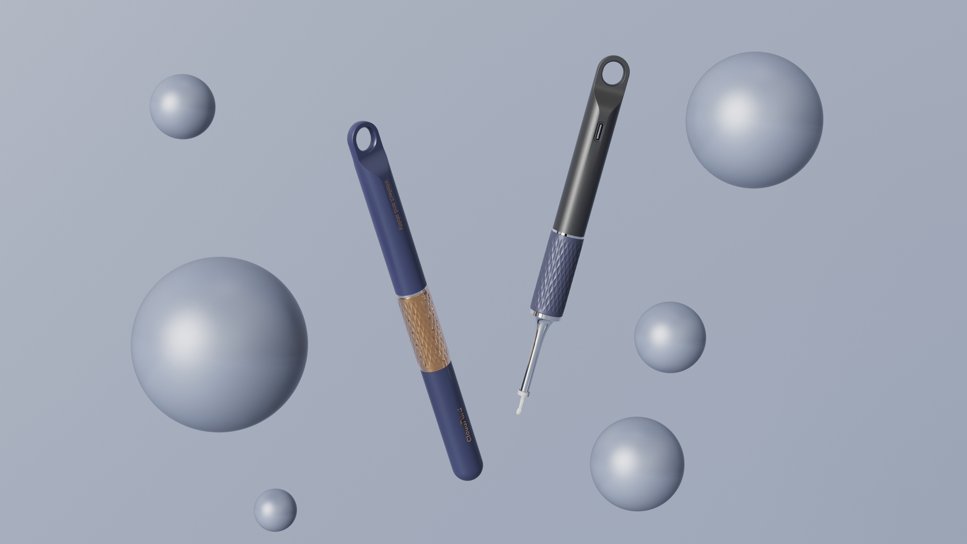 Earpick，Appearance design，product design，industrial design，Yunbo design，